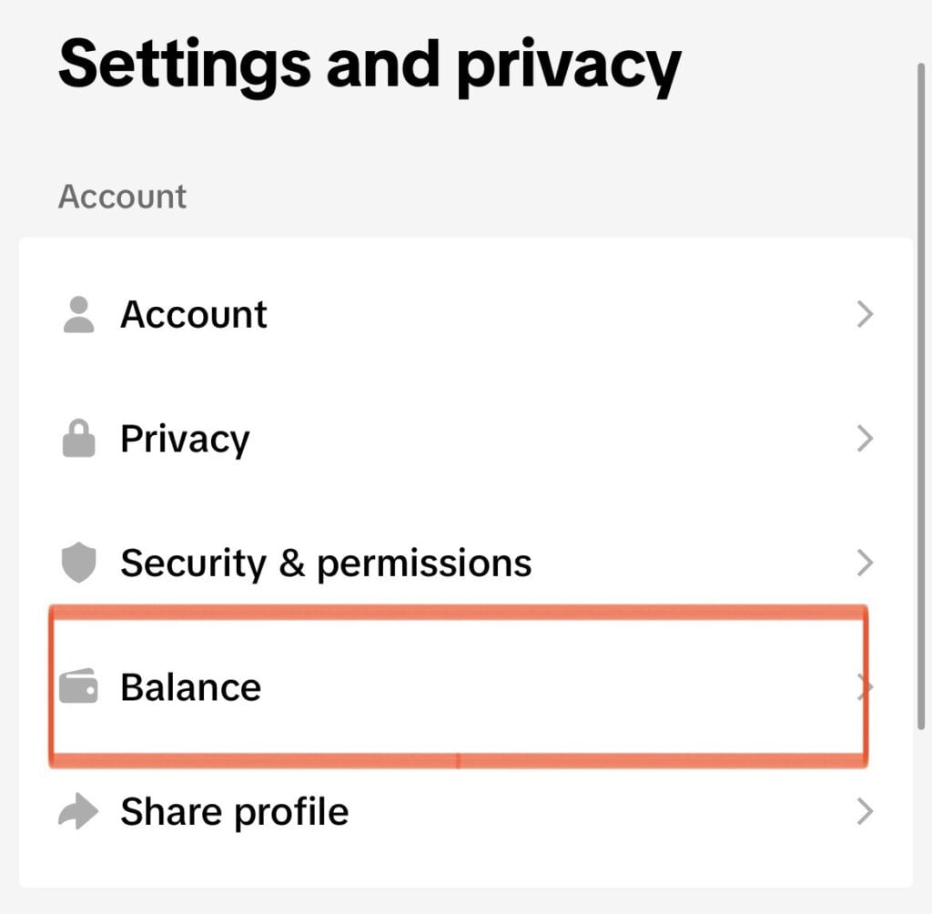 Next, tap on Balance. Vіdeo: TikTok Gifts Worth - Prices & Value Explained